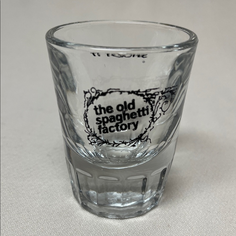 The Old Spaghetti Factory Clear Shot Glass